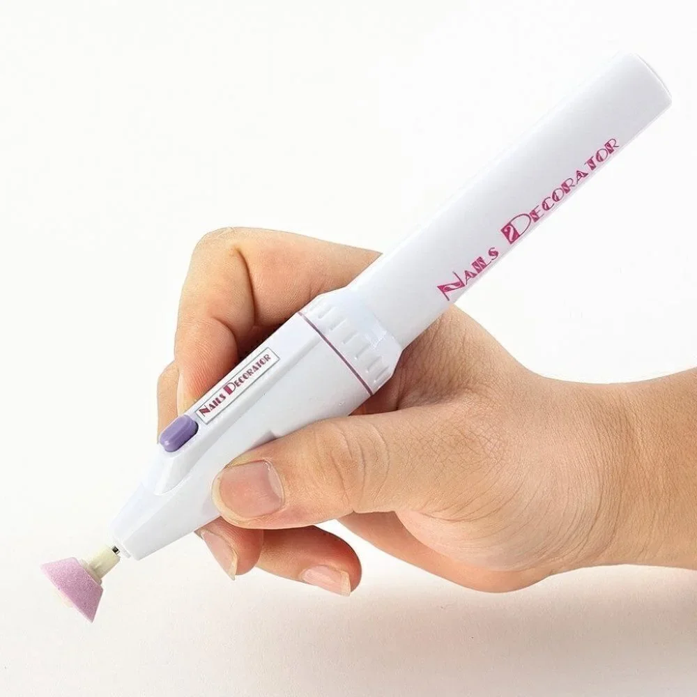 Electric Manicure Set, YWQ 5-in-1 Electric Manicure Nail Drill File Grinder Groo